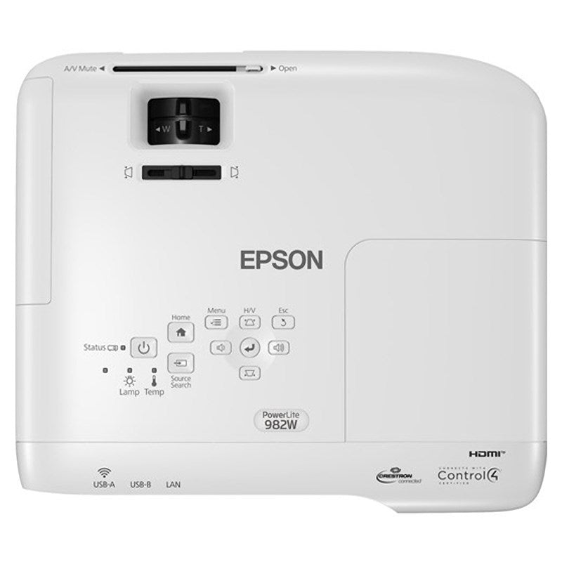 Epson EB-982W WXGA 3LCD Corporate Portable Multimedia Projector(V11H987053) - 4
