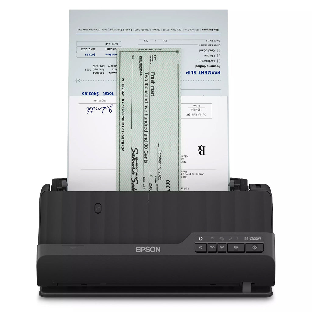 Epson WorkForce ES-C320W A4 Compact Desktop Document Scanner(ES-C320W) - 2