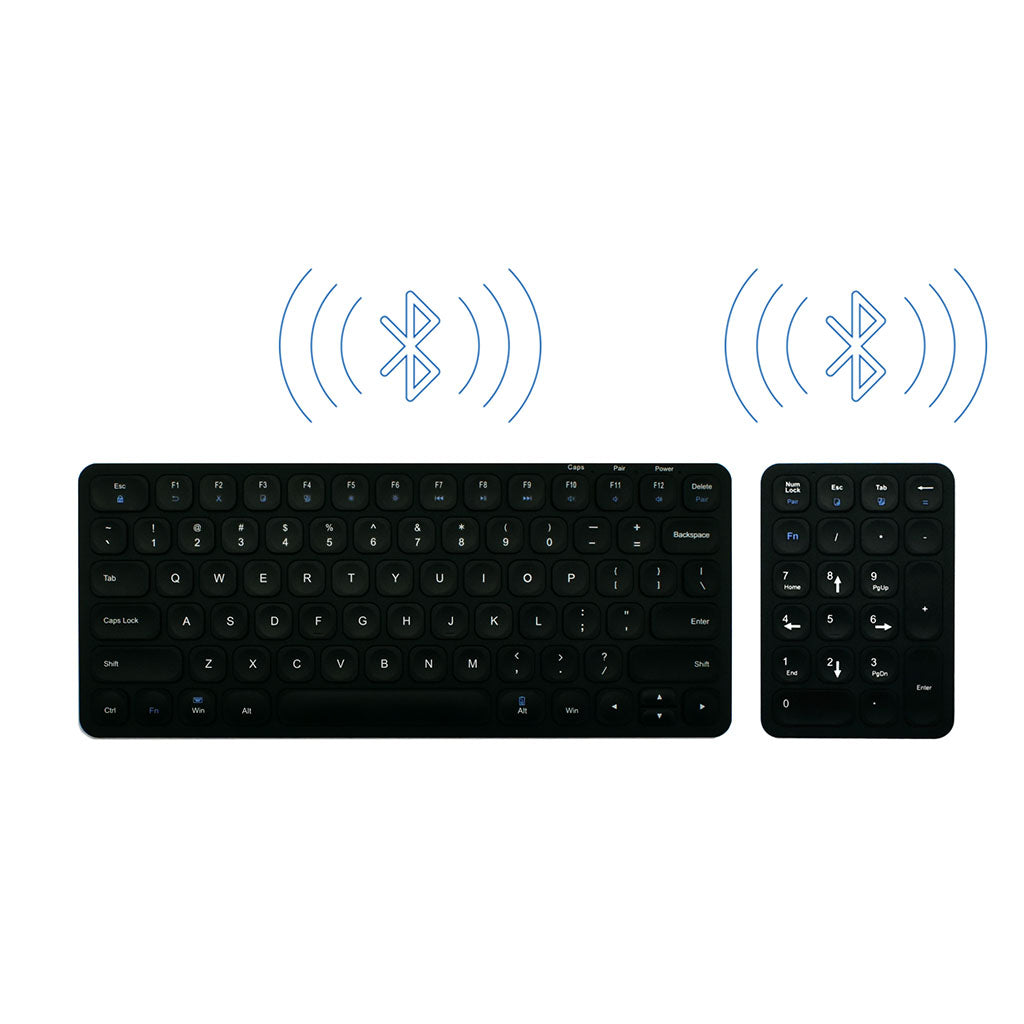 Ergoapt Dual Combo TKL Keyboard + Numeric Keypad(OPC13BW) - 3