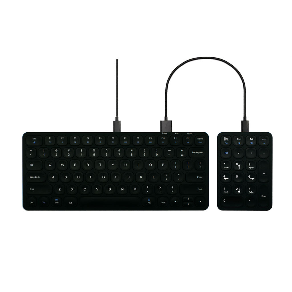 Ergoapt Dual Combo TKL Keyboard + Numeric Keypad(OPC13BW) - 4