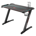 Eureka Ergonomic Z1-S 44.5" LED Gaming Desk - Black(ERK-EDK-Z1S) - 1