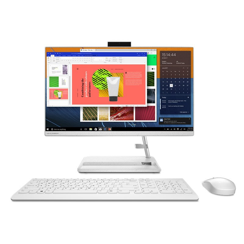 Lenovo IdeaCentre AIO 3 23.8" Full HD All-in-One PC with Ryzen 3 & Win11 Home(F0FX008HAU) - 1