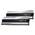 G.Skill Trident Z5 RGB 64GB (2x 32GB) DDR5 6400MHz CL32 Desktop Memory - Silver(F5-6400J3239G32GX2-TZ5RS) - 4