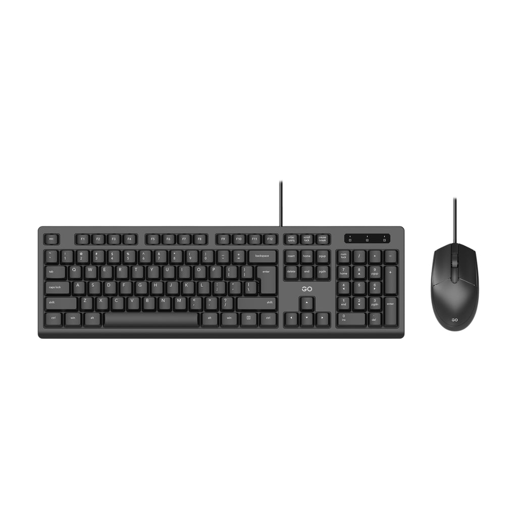 Fantech GO KM101 Office Silent Wired Keyboard and Mouse Combo(KBFTKM101) - 1