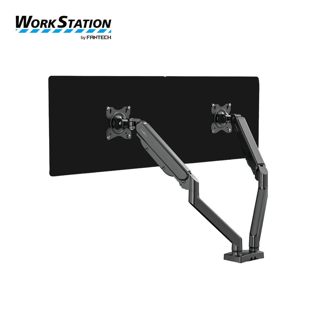 Fantech MBD01 Dual-Arm Monitor Bracket 90 degree tilt 13" - 32"(ACCFTMBD1BK) - 4
