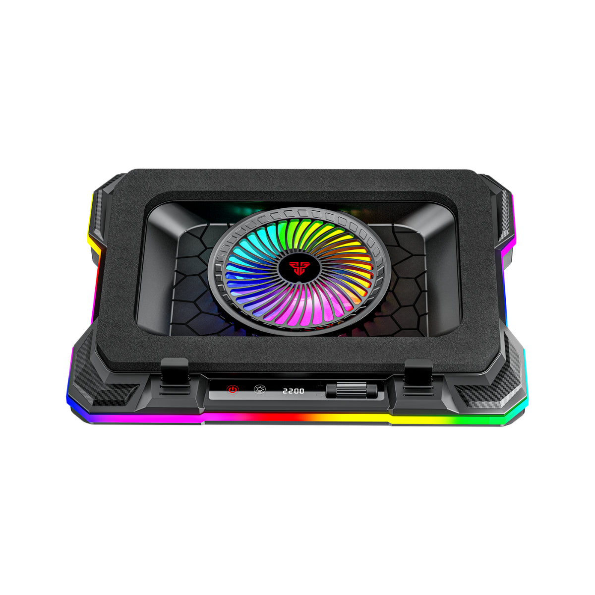 Fantech NC22 RGB Notebook Cooler(ACCFTNC22BK) - 1