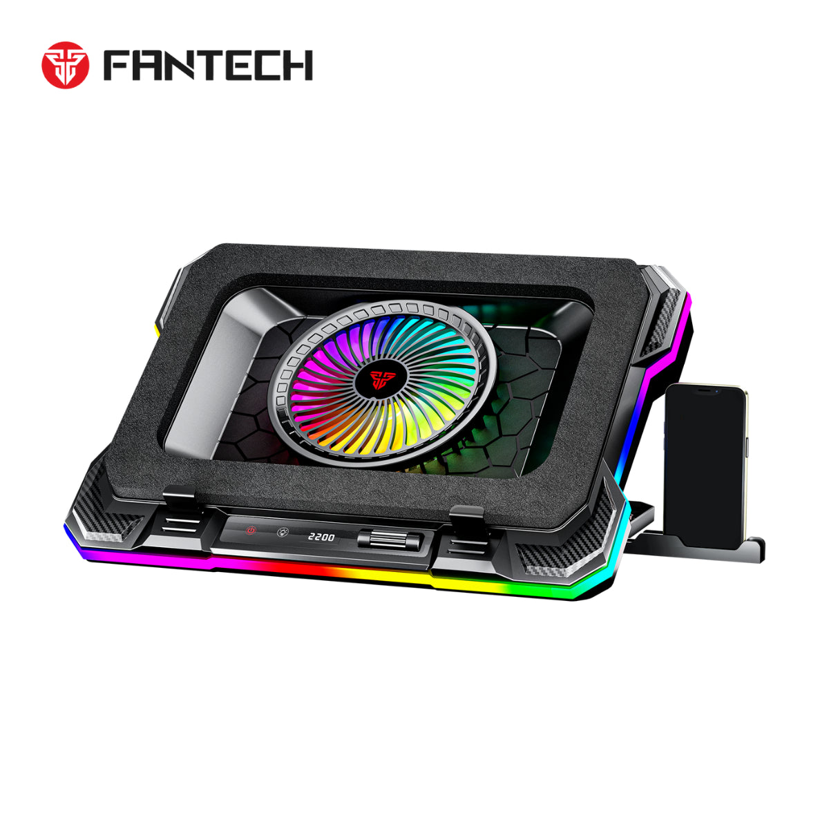 Fantech NC22 RGB Notebook Cooler(ACCFTNC22BK) - 2