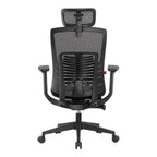 Fantech OC1 Adjustable Lumbar Ergonomic Office Chair - Black(CRFTOC1BK) - 1