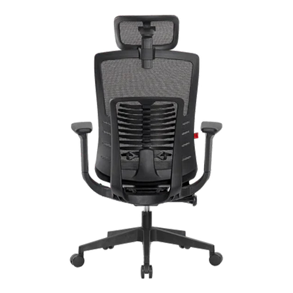 Fantech OC1 Adjustable Lumbar Ergonomic Office Chair - Black(CRFTOC1BK) - 1