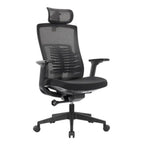 Fantech OC1 Adjustable Lumbar Ergonomic Office Chair - Black(CRFTOC1BK) - 3