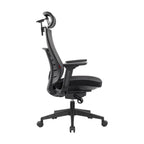 Fantech OC1 Adjustable Lumbar Ergonomic Office Chair - Black(CRFTOC1BK) - 4