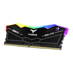 Team T-Force Delta RGB Series 48GB (2x 24GB) DDR5 8200MHz Desktop Memory - Black(FF3D548G8200HC38EDC01) - 2