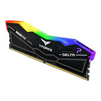 Team T-Force Delta RGB Series 48GB (2x 24GB) DDR5 8200MHz Desktop Memory - Black(FF3D548G8200HC38EDC01) - 4