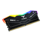 Team T-Force Delta RGB Series 48GB (2x 24GB) DDR5 8200MHz Desktop Memory - Black(FF3D548G8200HC38EDC01) - 3