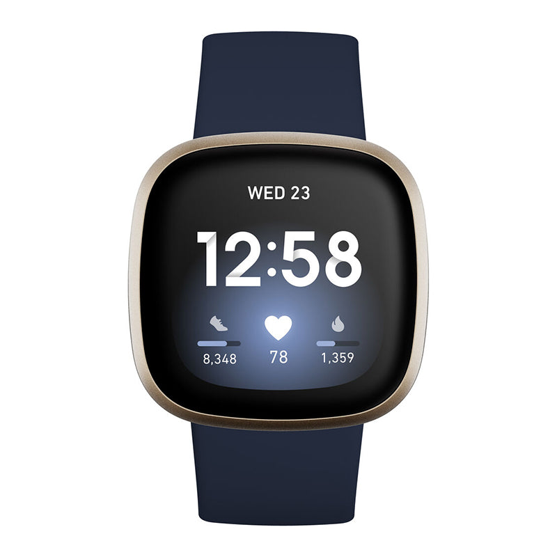 Fitbit Versa 3 - Midnight/Soft Gold(FB511GLNV) - 3