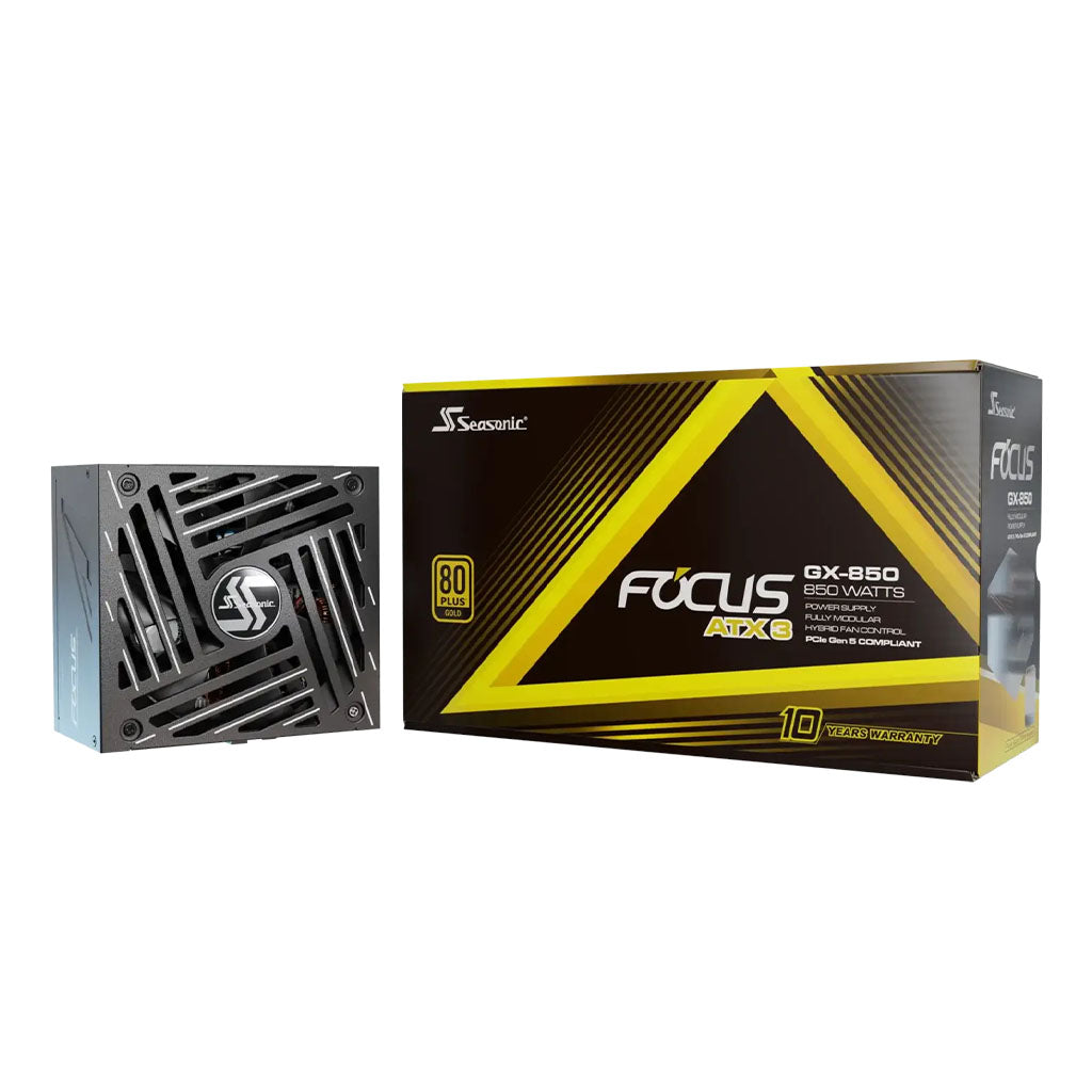 Seasonic FOCUS GX 850W 80+ Gold ATX 3.1 Fully Modular Power Supply(Focus GX-850 V4 (2024)) - 9