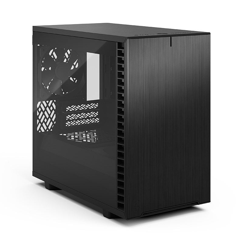 Fractal Design Define 7 Nano Black TG Light Tint Mini-ITX Case – Mwave