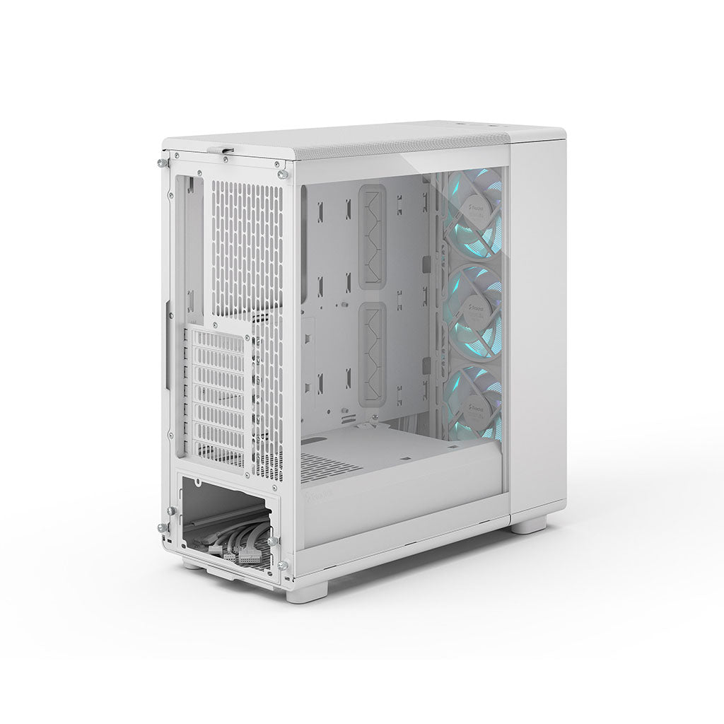 Fractal Design Epoch Tempered Glass ATX Mid Tower Case - White TG RGB Clear Tint(FD-C-EPO1A-05) - 6