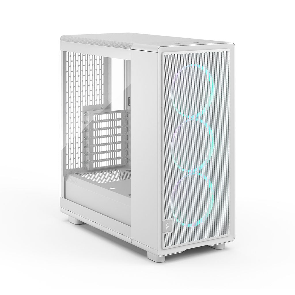 Fractal Design Epoch Tempered Glass ATX Mid Tower Case - White TG RGB Clear Tint(FD-C-EPO1A-05) - 2