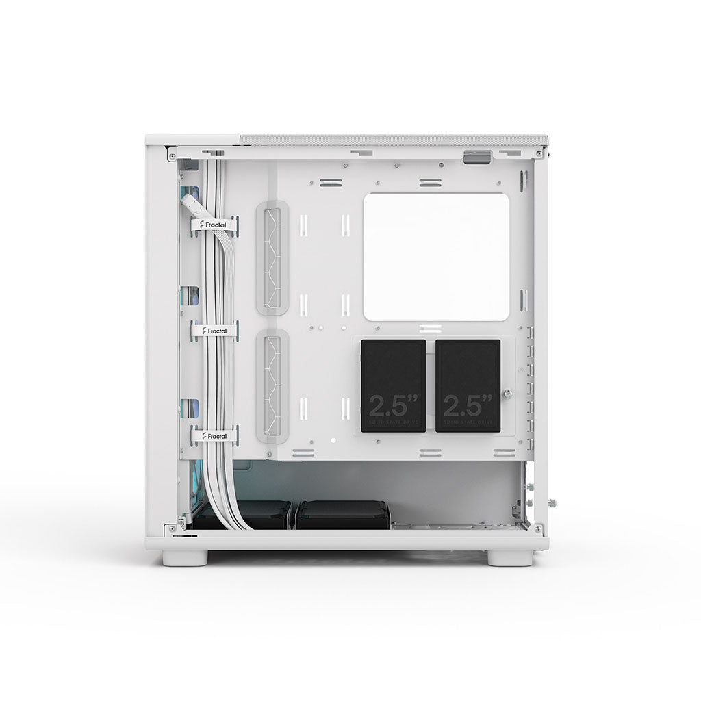 Fractal Design Epoch Tempered Glass ATX Mid Tower Case - White TG RGB Clear Tint(FD-C-EPO1A-05) - 13