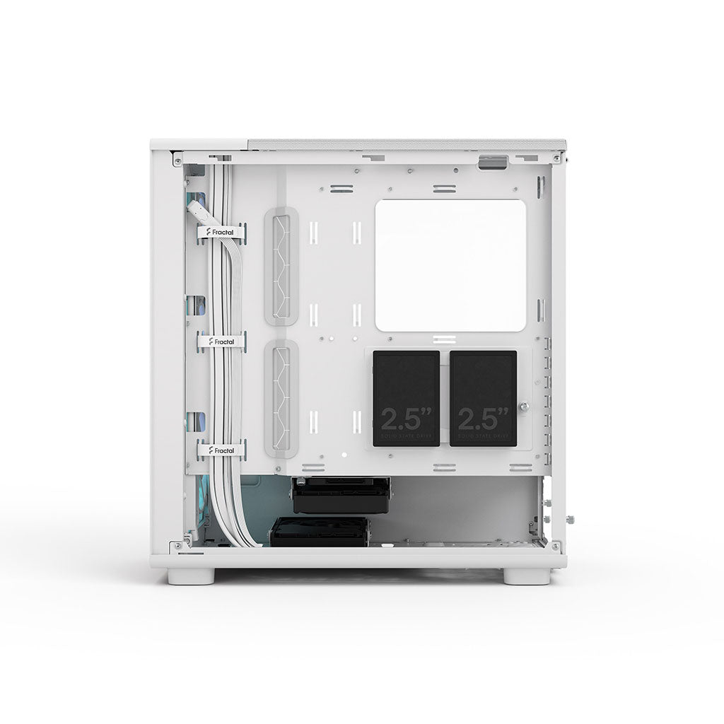 Fractal Design Epoch Tempered Glass ATX Mid Tower Case - White TG RGB Clear Tint(FD-C-EPO1A-05) - 17