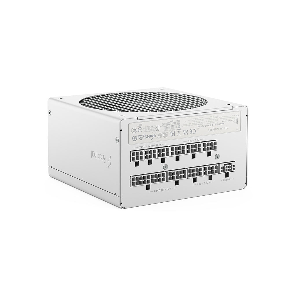 Fractal Design Ion 3 Gold 1000W 80+ Gold PCIe 5.1 ATX 3.1 Fully Modular Power Supply - White(FD-P-IA3G-101) - 5