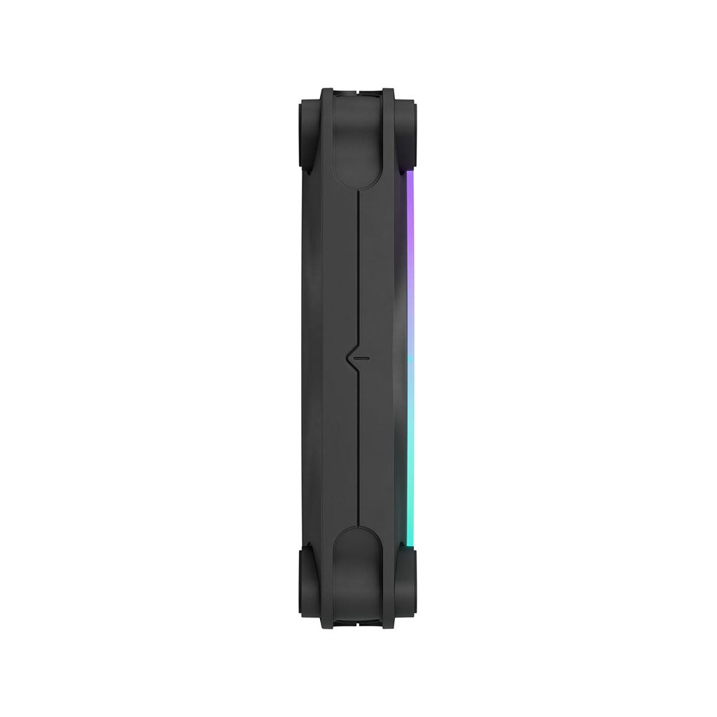Fractal Design Momentum 12 RGB 120mm PWM Fan - 3-Pack - Black(FD-F-MR1-1203) - 6