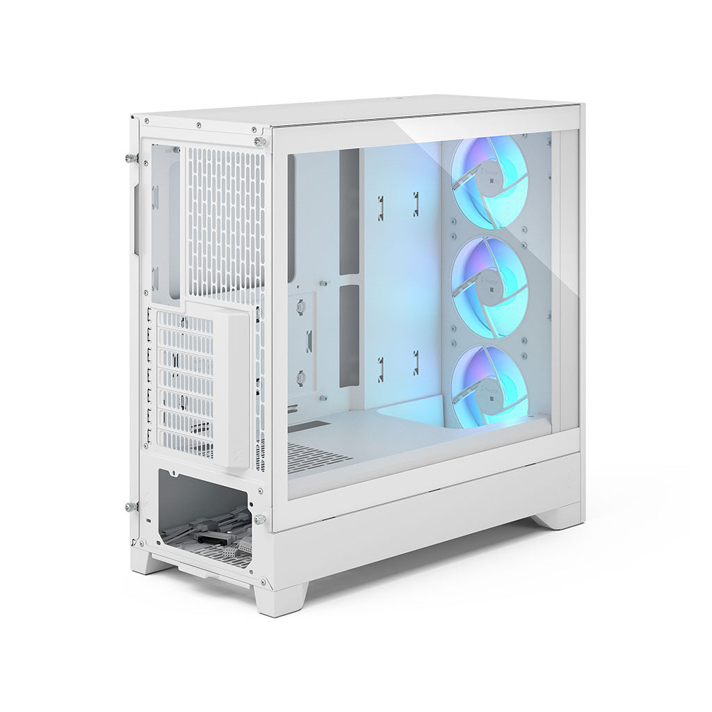 Fractal Design Pop 2 Air Tempered Glass ATX Mid Tower Case - White TG RGB(FD-C-POA2A-04) - 5