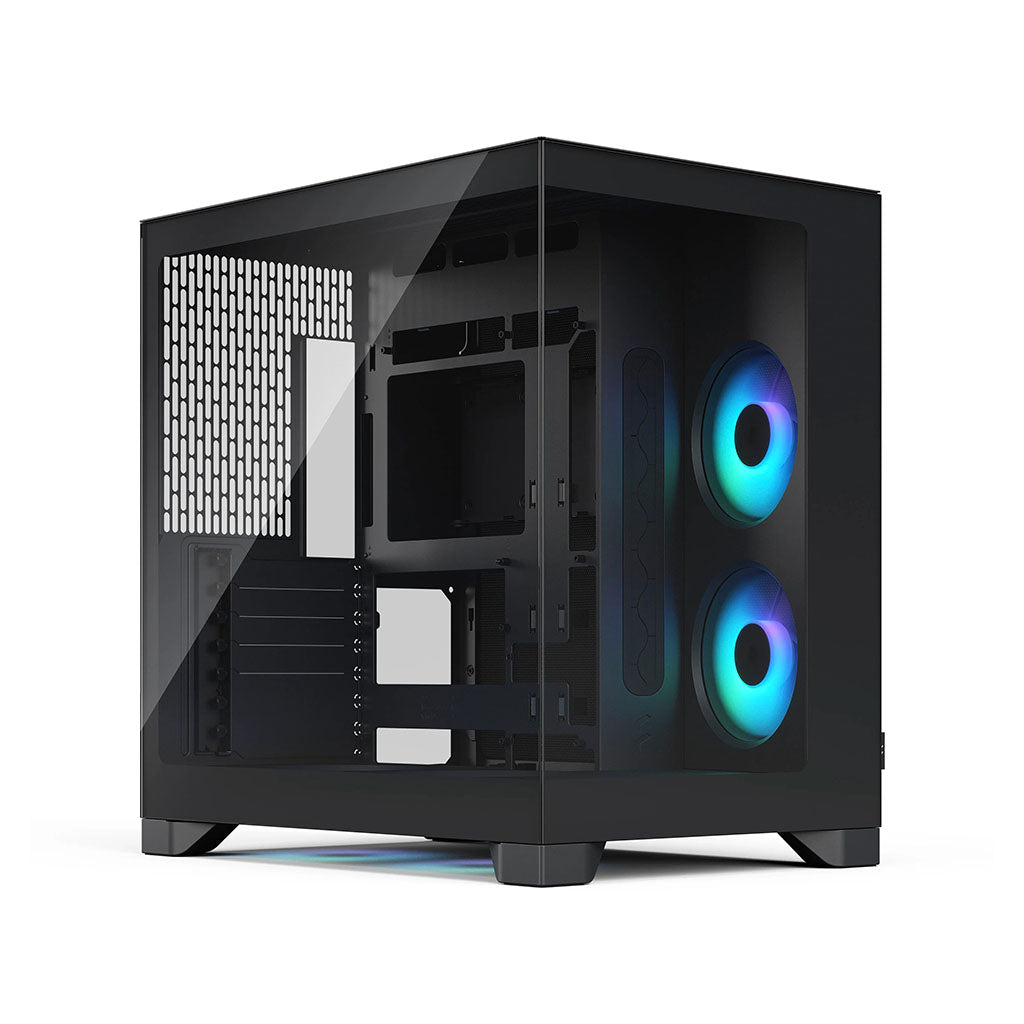 Fractal Design Pop 2 Vision Tempered Glass ATX Mid Tower Case - Black RGB