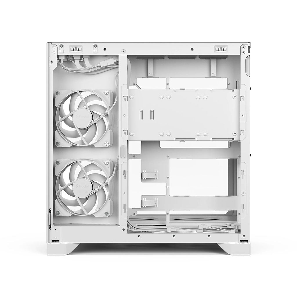 Fractal Design Pop 2 Vision Tempered Glass ATX Mid Tower Case - White RGB(FD-C-POV2A-03) - 15