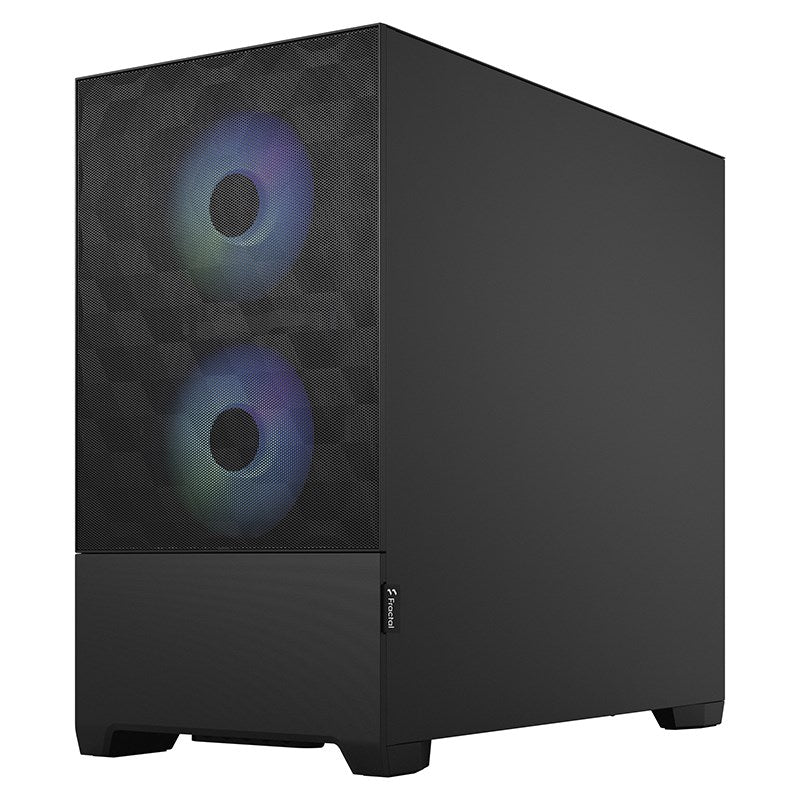 Fractal Design Pop Mini Air RGB TG Clear Tint Micro-ATX Case - Black(FD-C-POR1M-06) - 4