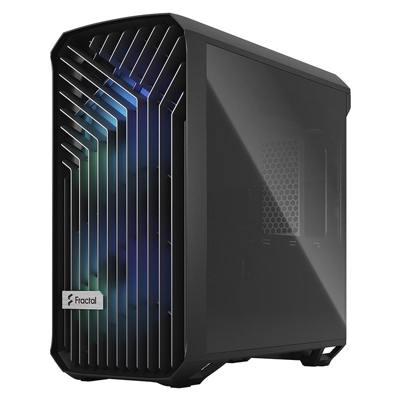 Fractal Design Torrent Compact RGB Light Tempered Glass E-ATX Case - Black(FD-C-TOR1C-02) - 7