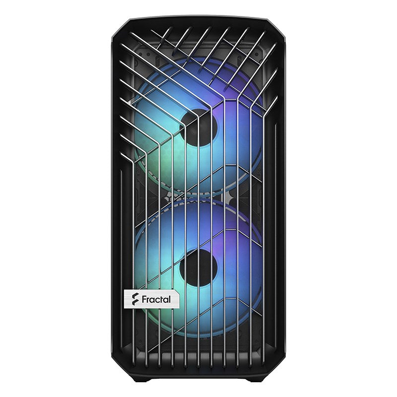 Fractal Design Torrent Compact RGB Light Tempered Glass E-ATX Case - Black(FD-C-TOR1C-02) - 8