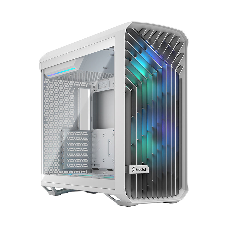 Fractal Design Torrent RGB TG Mid-Tower Case E-ATX - White(FD-C-TOR1A-07) - 1