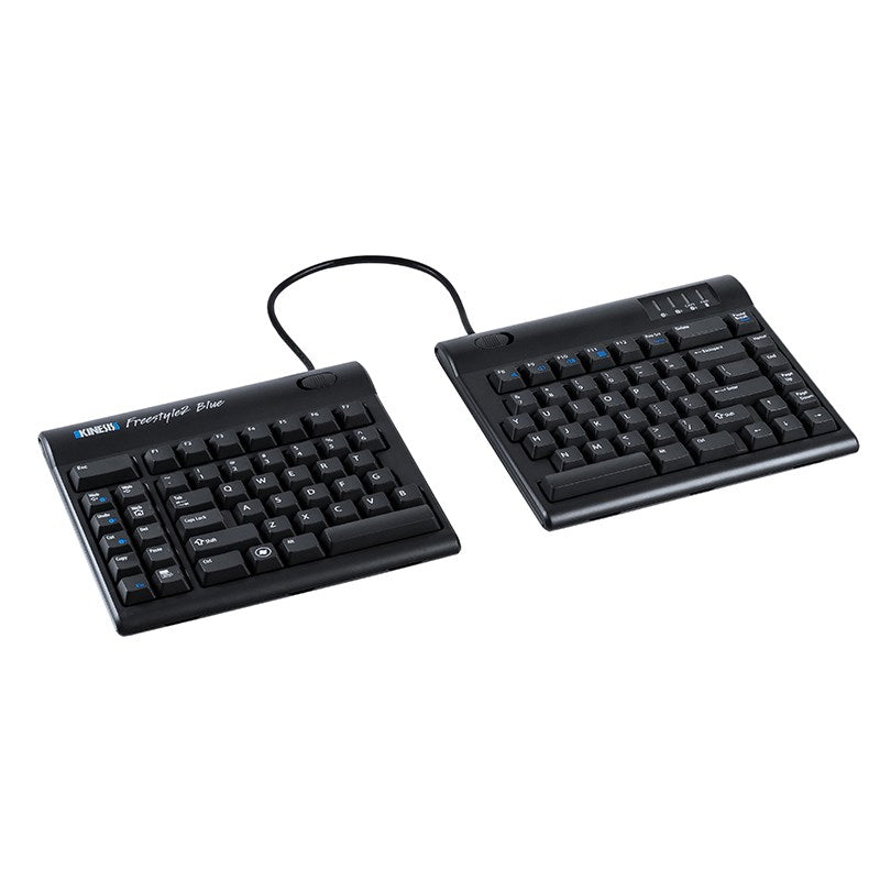 Kinesis Freestyle2 Blue PC 20cm Split Wireless Keyboard(KB800PB-BT) - 1