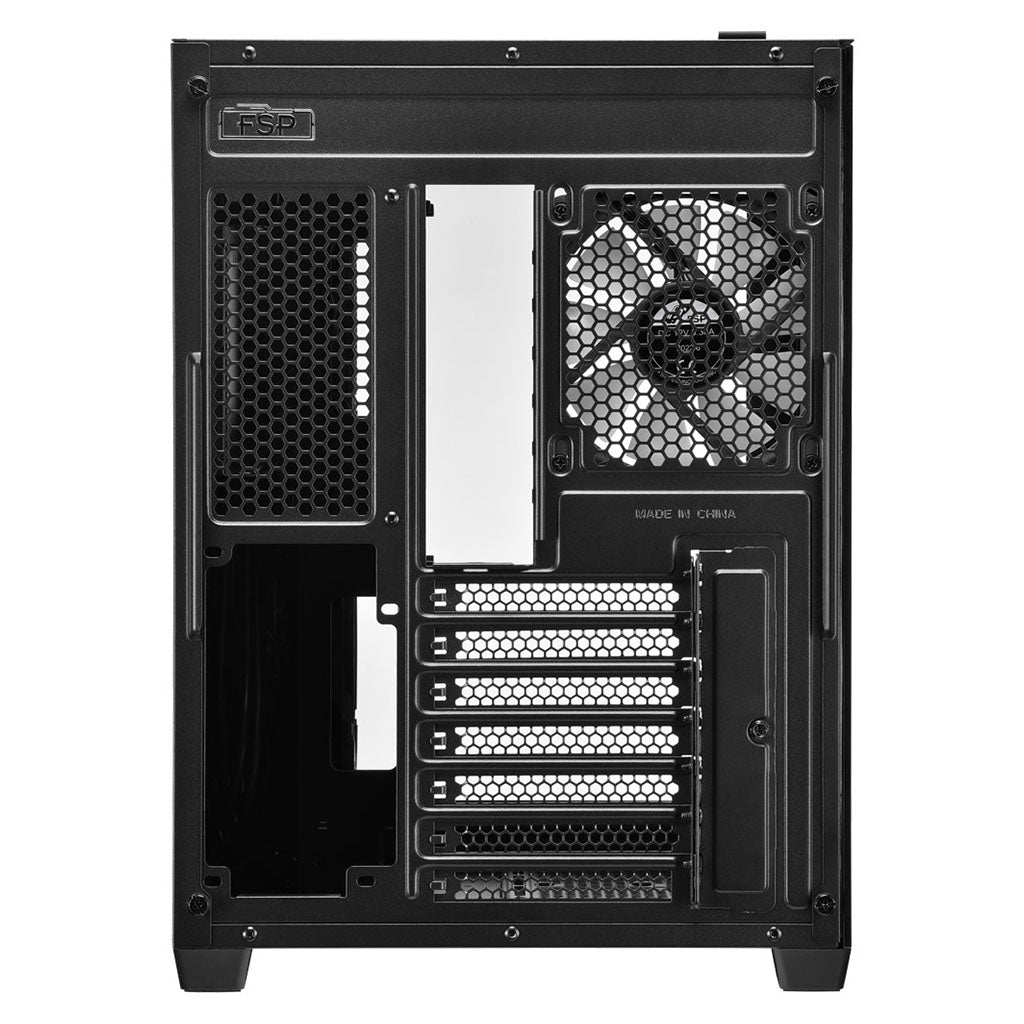 FSP CMT380B Tempered Glass Mid-Tower ATX Case - Black(CMT380B) - 3