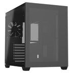 FSP CMT380B Tempered Glass Mid-Tower ATX Case - Black(CMT380B) - 1