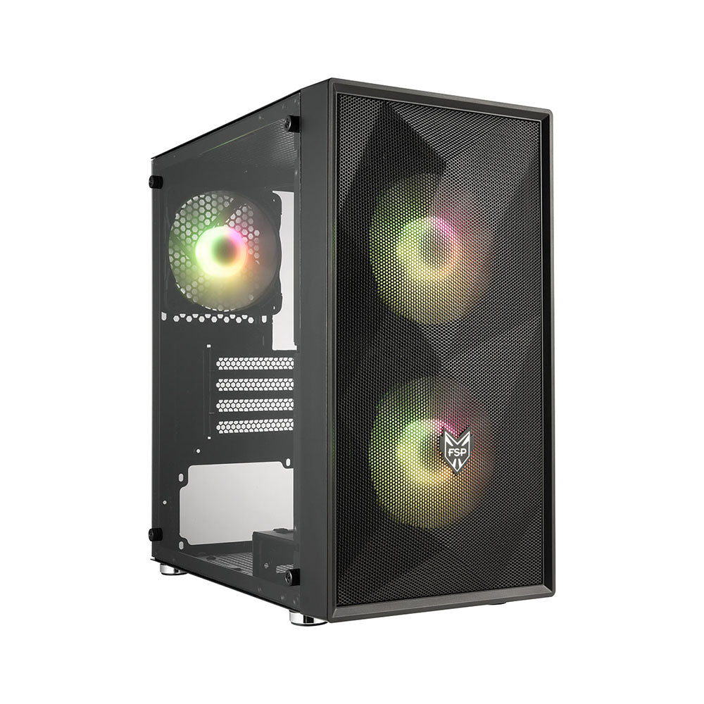 FSP CST130B Mid-Tower M-ATX Case(CST130B) - 1