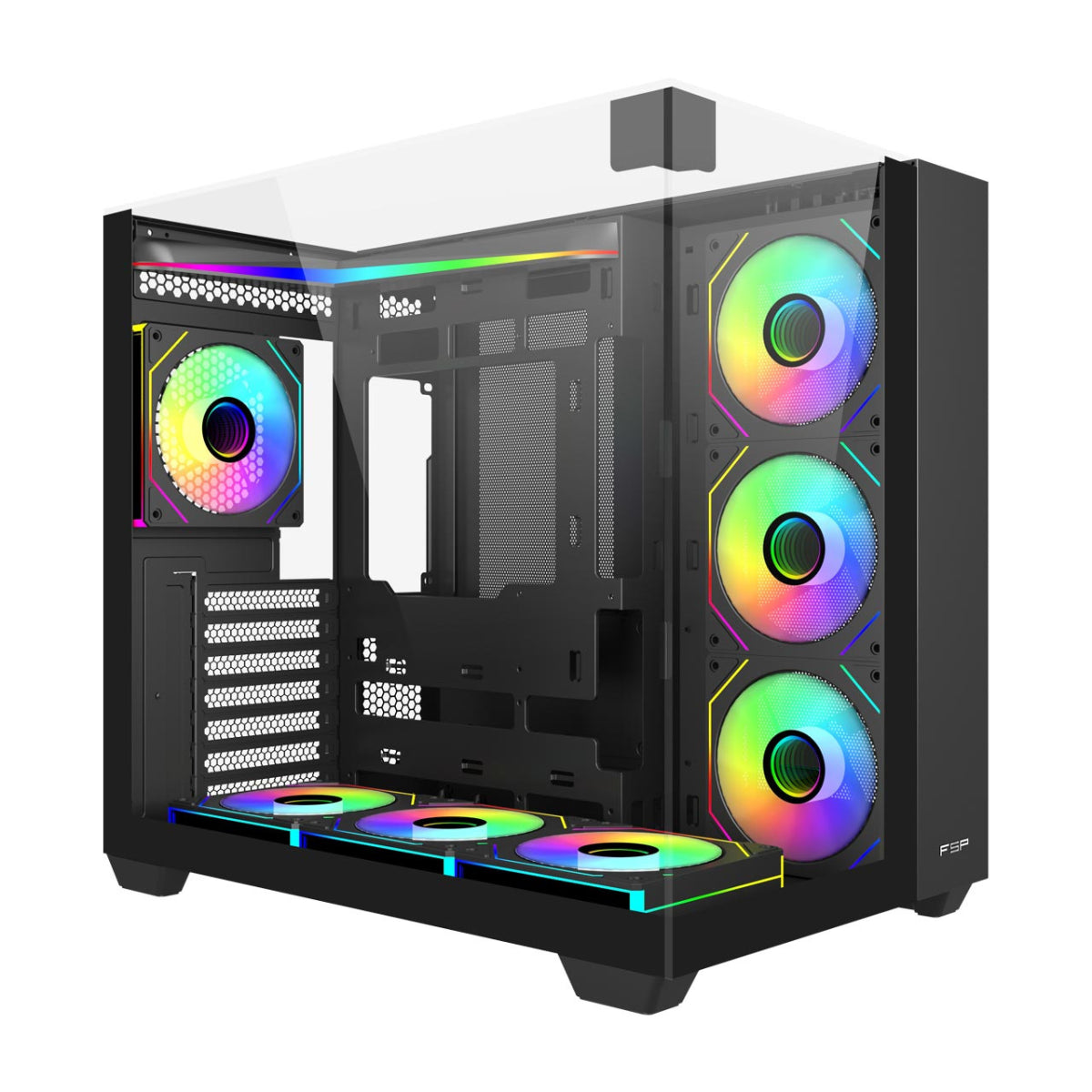 FSP M541 Mid-Tower ARGB ATX Case(M541-BA) - 1
