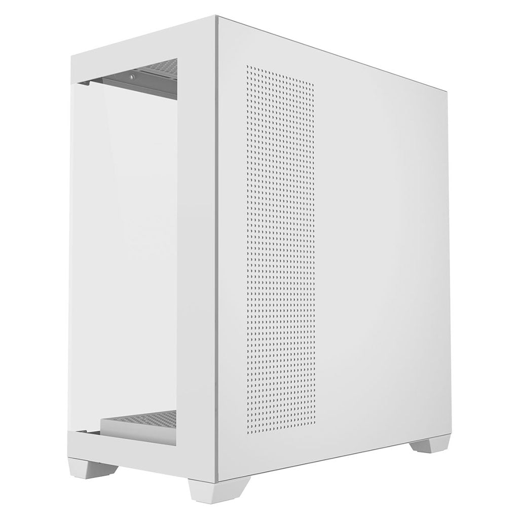 FSP M340 ARGB Tempered Glass Mid-Tower ATX Case - White(M340-WA) - 3