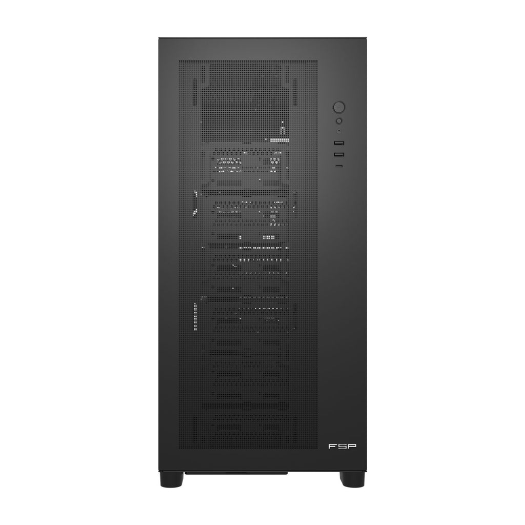 FSP U500 Mid-Tower Case - Black(U500-B) - 4