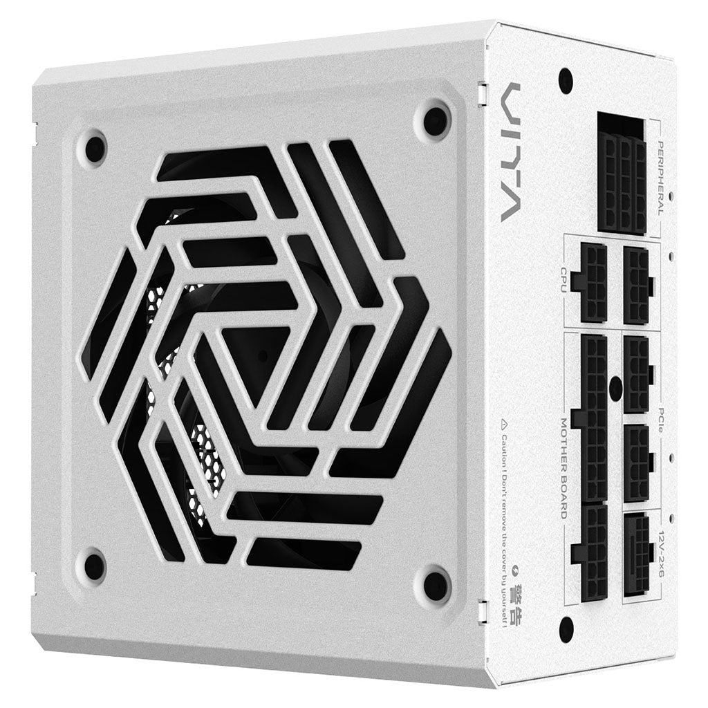 FSP VITA GM 1000W 80+ Gold PCIe 5.1 ATX 3.1 Fully-Modular Power Supply - White(VITA-1000GM White) - 4