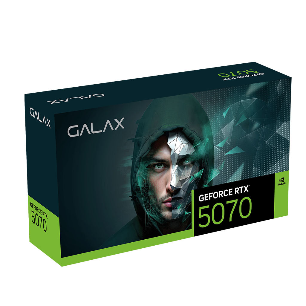 GALAX GeForce RTX 5070 1-Click OC 12GB GDDR7 Video Card(57NON7MDBROC) - 3