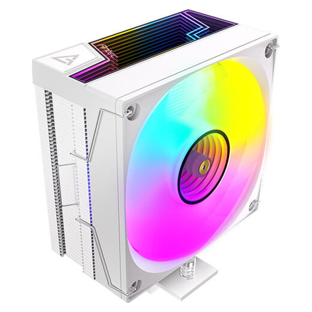 Antec F600 ARGB CPU Air Cooler - White
