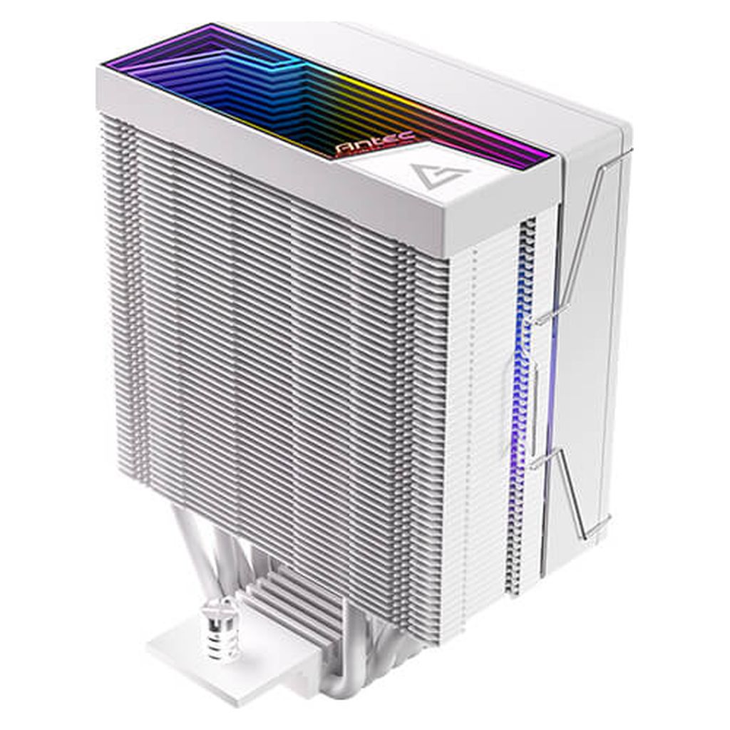 Antec F600 ARGB CPU Air Cooler - White