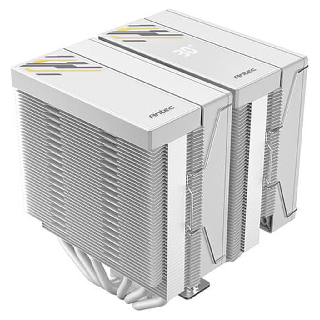 Antec F620 Digital Pro CPU Air Cooler - White