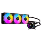 Antec Skeleton Matrix 360 ARGB AIO Liquid CPU Cooler - Black