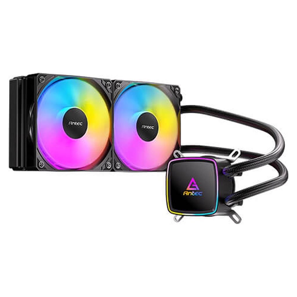 Antec Ultra 240 ARGB AIO Liquid CPU Cooler - Black