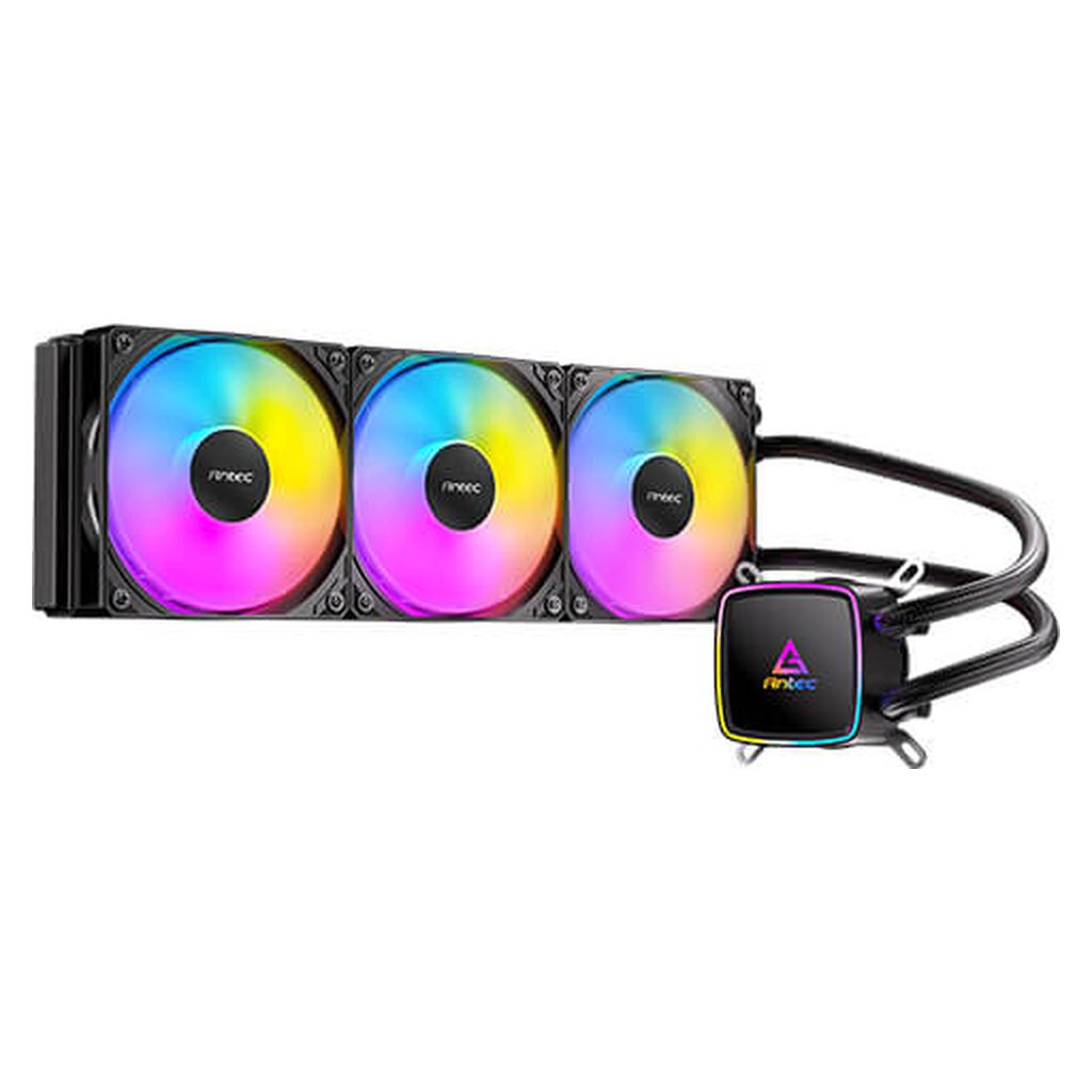 Antec Ultra 360 ARGB AIO Liquid CPU Cooler - Black