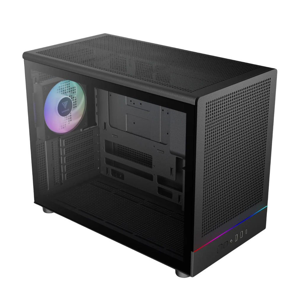 Gamdias ATHENA M4M Tempered Glass Micro ATX Case(CASEGDAM4M) - 1